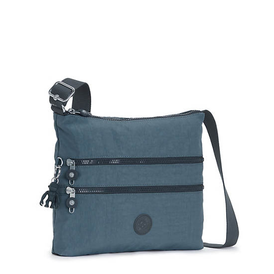 Kipling Alvar Crossbody Táska Sötétkék Szürke | HU 1058YX